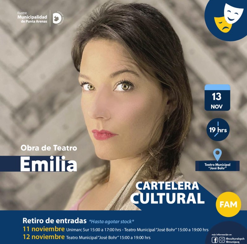 ¡Continúa retiro de entradas para “Emilia”! Obra nacional sobre bullying