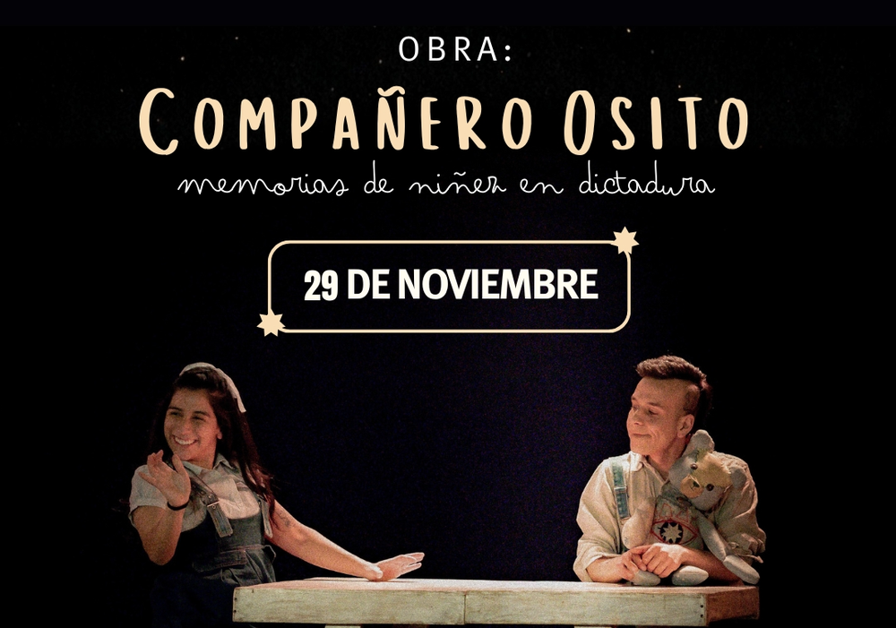 Compañero Osito reconstruye memorias de infancia durante la dictadura