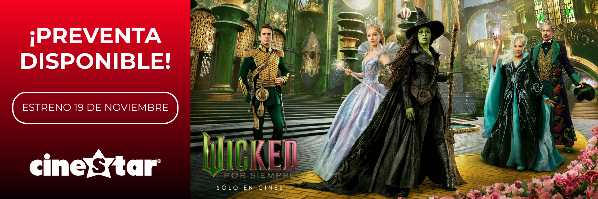 ¡WICKED: Por Siempre llega a Punta Arenas! Preventa ya disponible