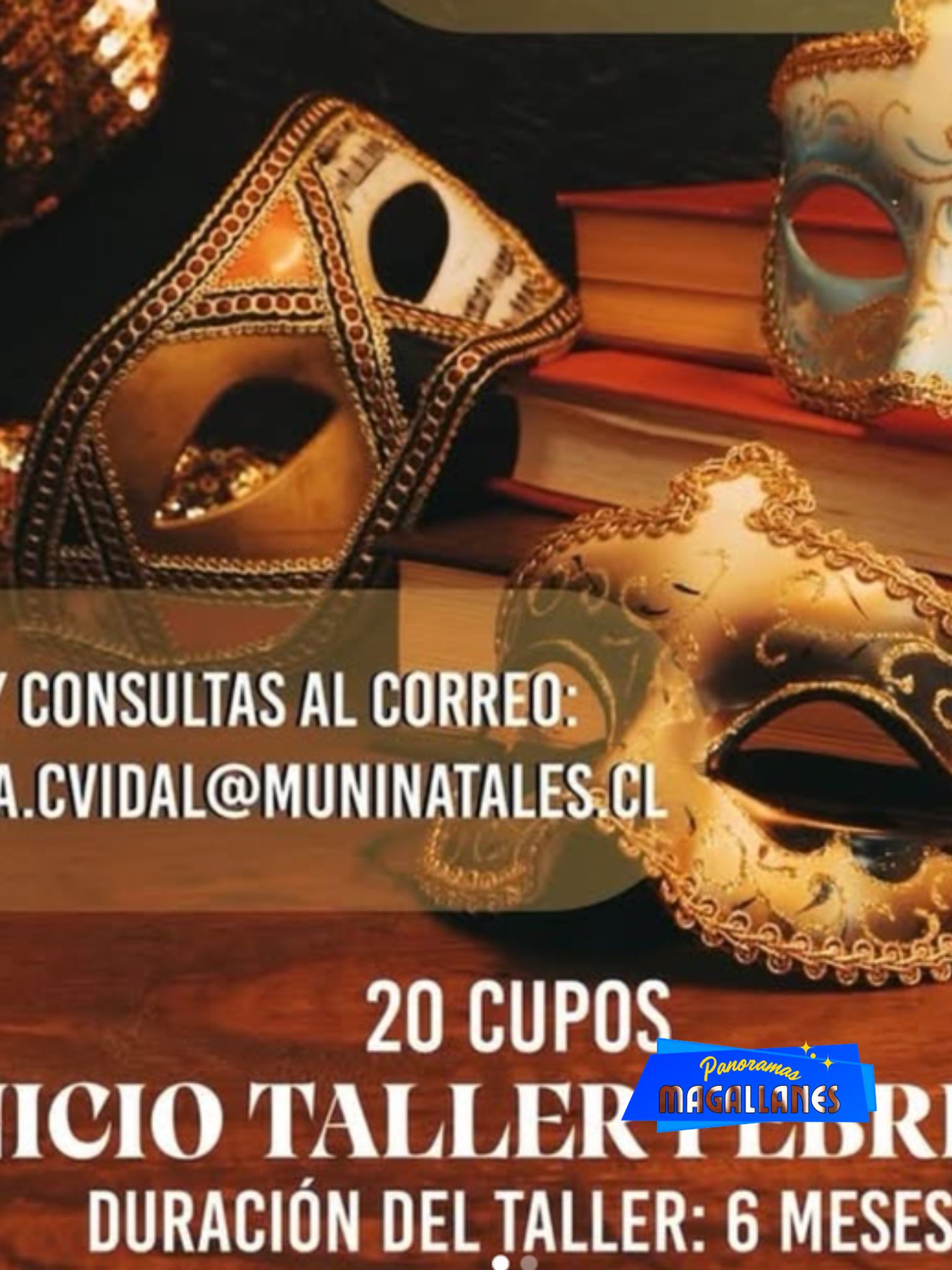 Nuevos talleres de teatro y actuación 2026 en Puerto Natales