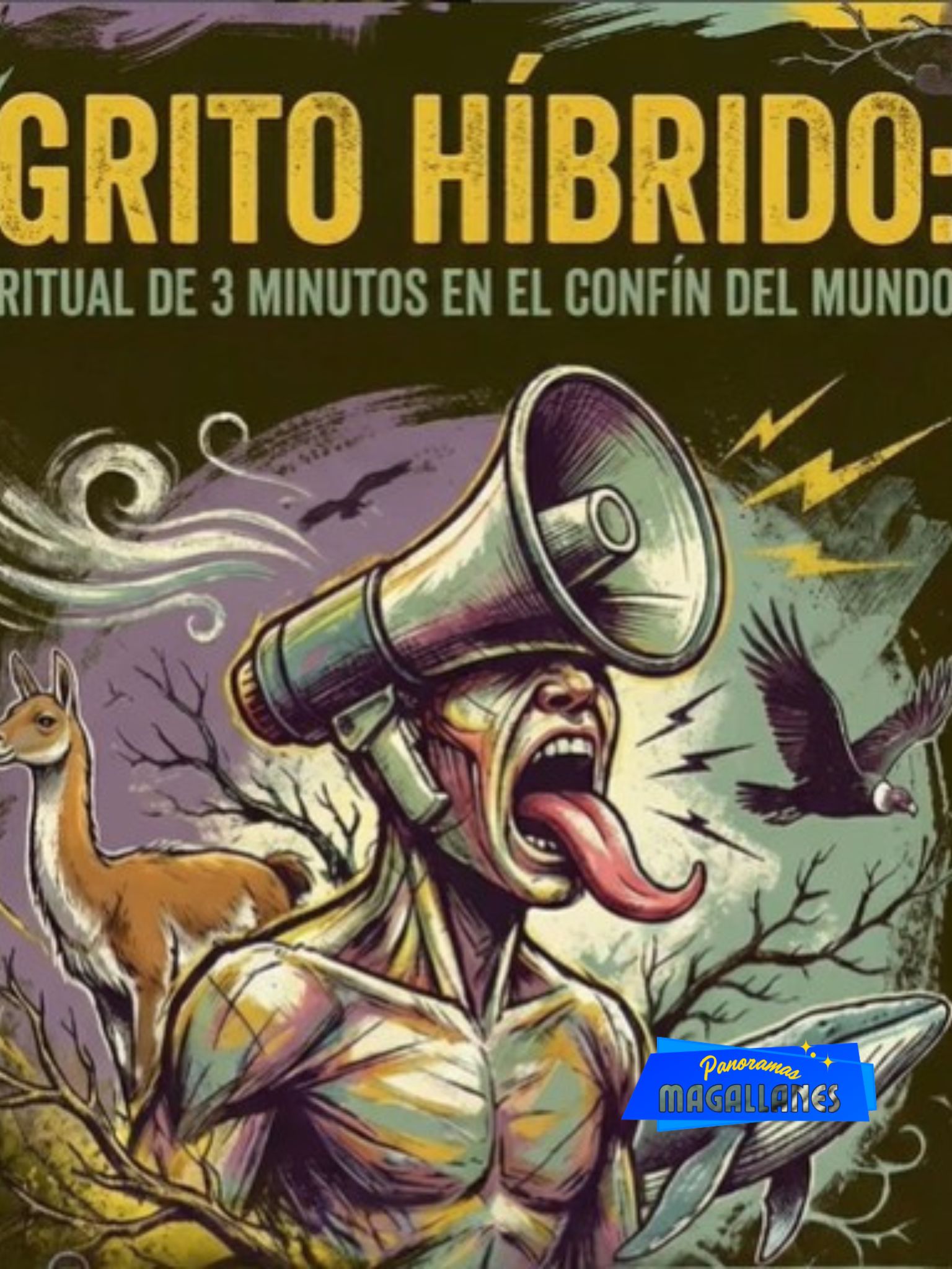 Grito Híbrido irrumpe en Punta Arenas con un ritual escénico de 3 minutos