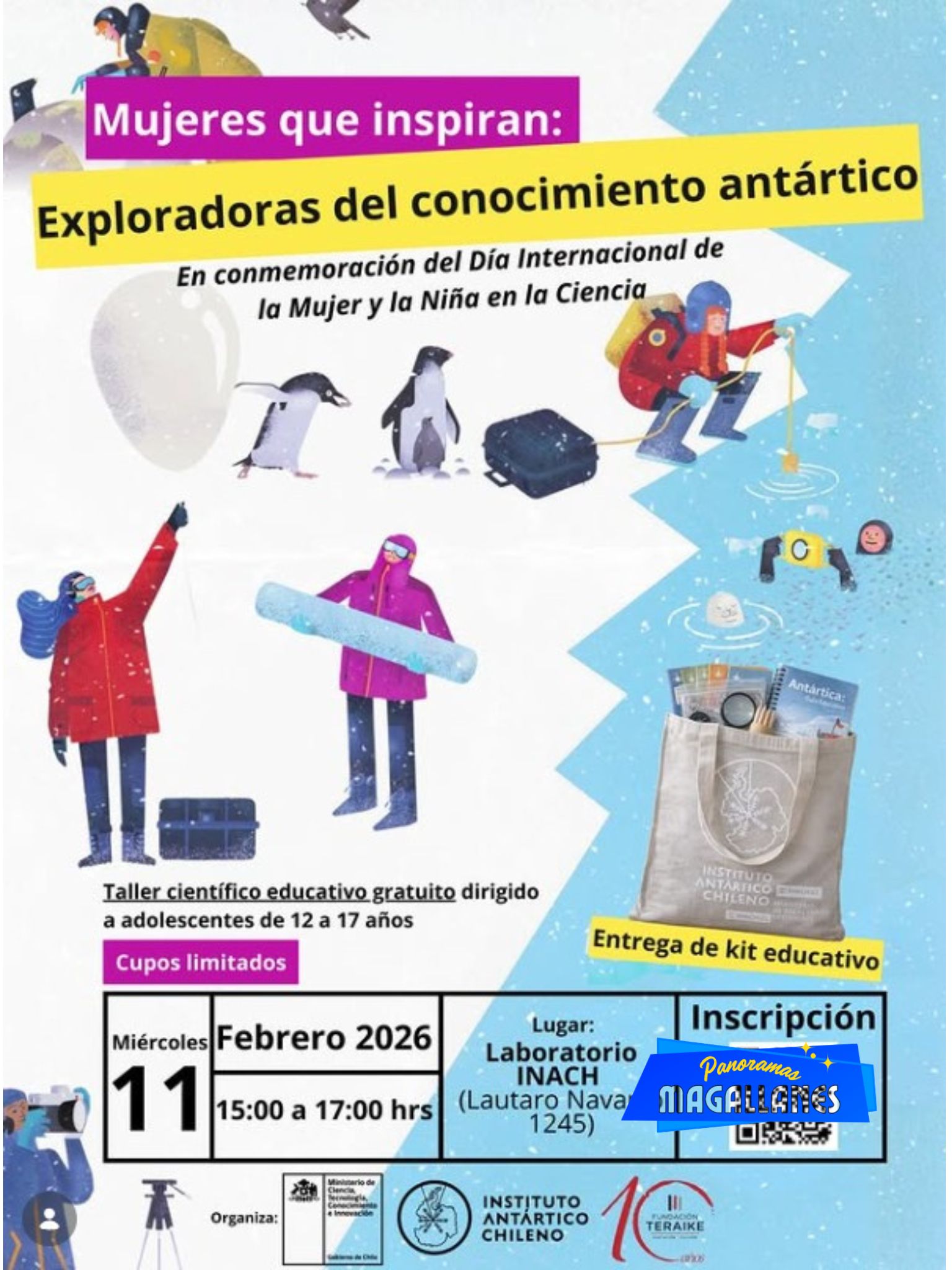 Mujeres que inspiran: exploradoras del conocimiento antártico