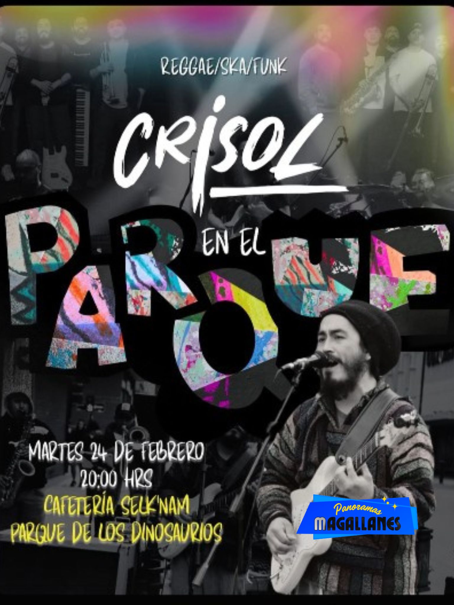 Crisol tocará Reggae y Ska en vivo
