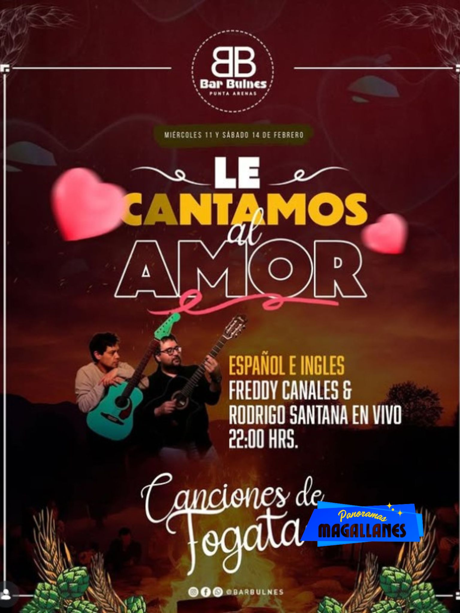 ¡HOY! Bar Bulnes celebra el amor y el desamor