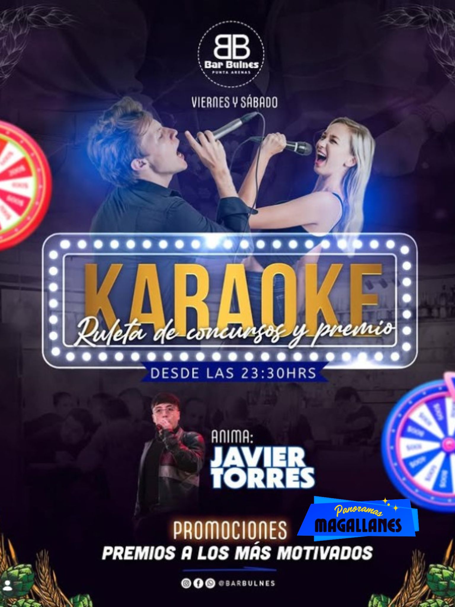 Viernes y sábado se viven en Bar Bulnes