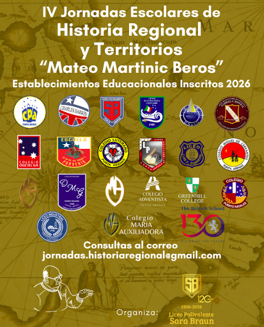 Magallanes enseña a mirar su historia: 21 colegios ya están inscritos en las Jornadas Escolares “Mateo Martinic Beros”